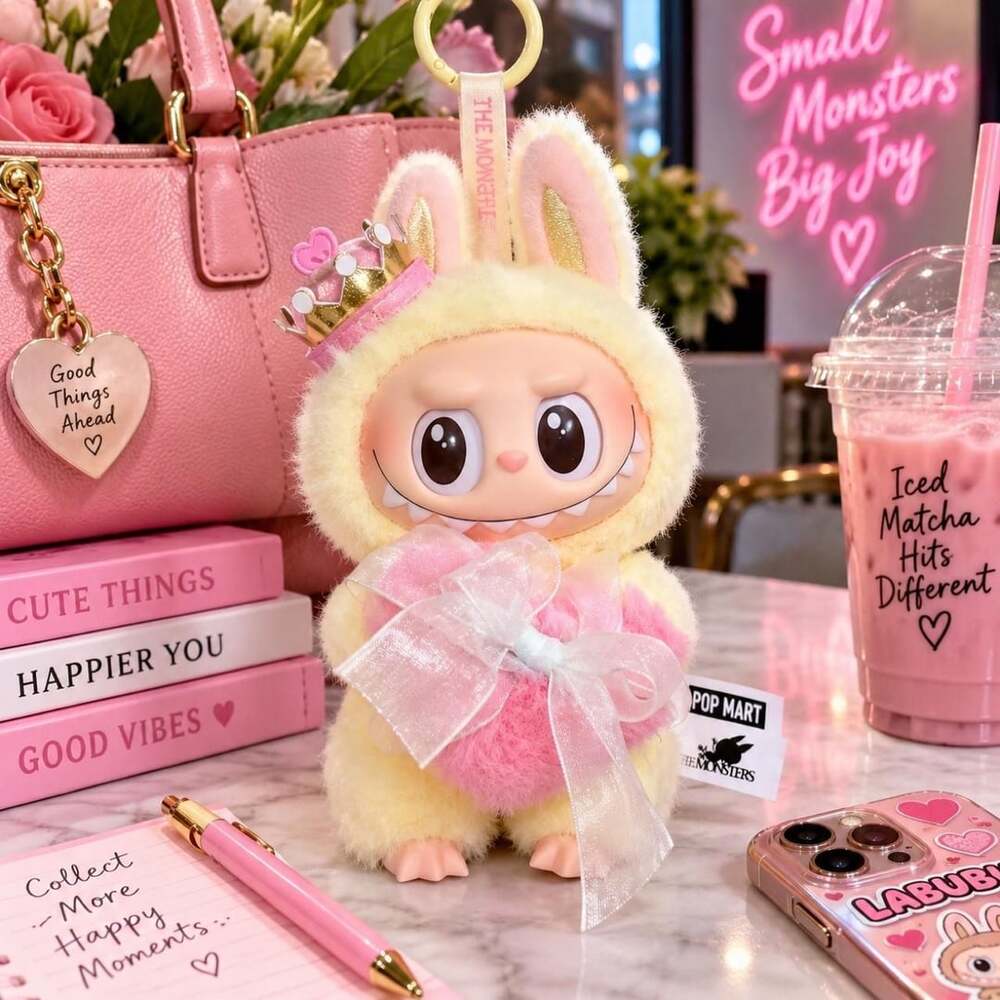 POP MART Labubu Let’s Checkmate Queen Vinyl Plush Pendant